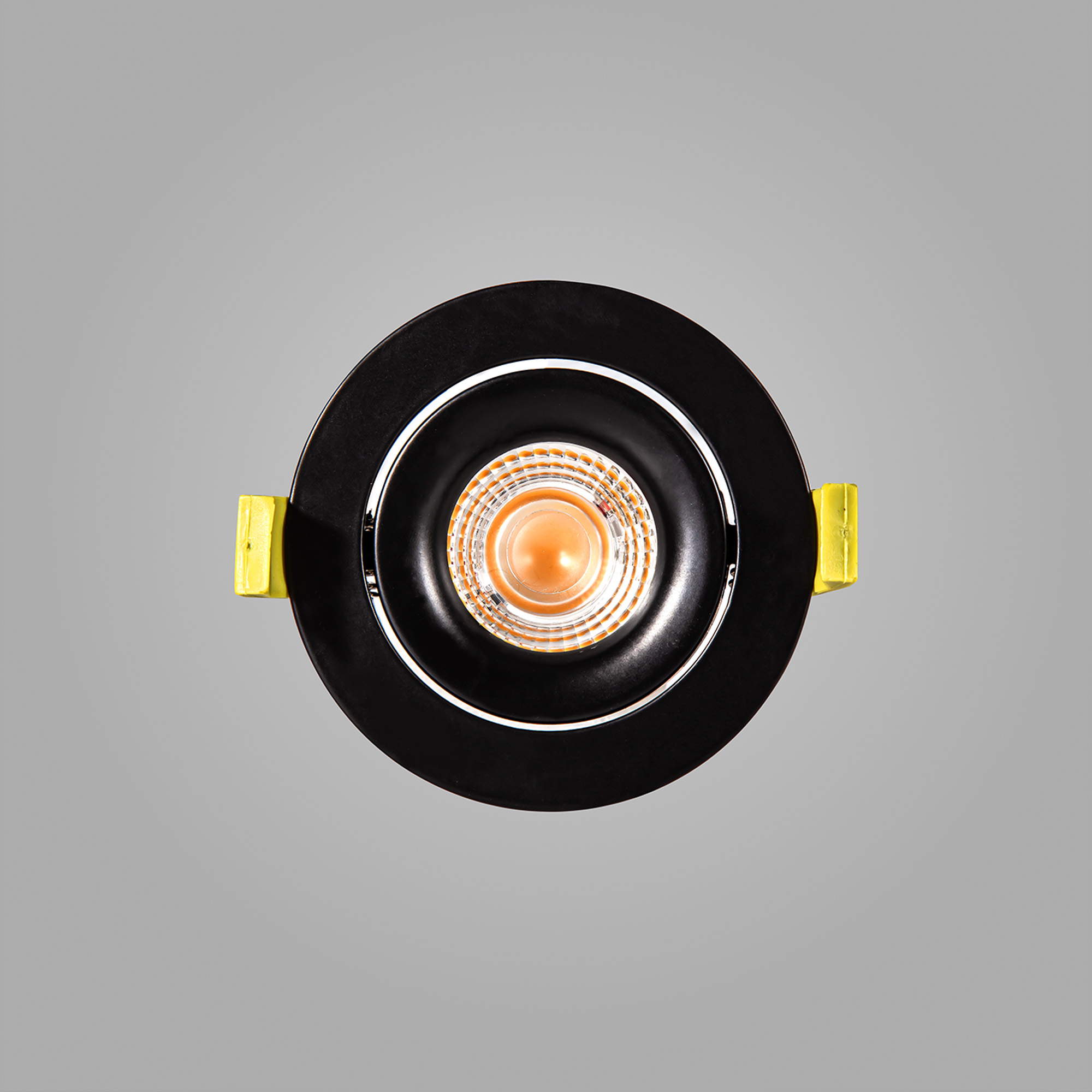 Bruve 12 Tridonic powered 12W 2700K 1200lm 12° LED Engine,350mA , CRI>90 LED Engine Matt Black  Fixed Recessed Adjustable round Downlight, IP20 DM201602  Dlux Bruve A 12
